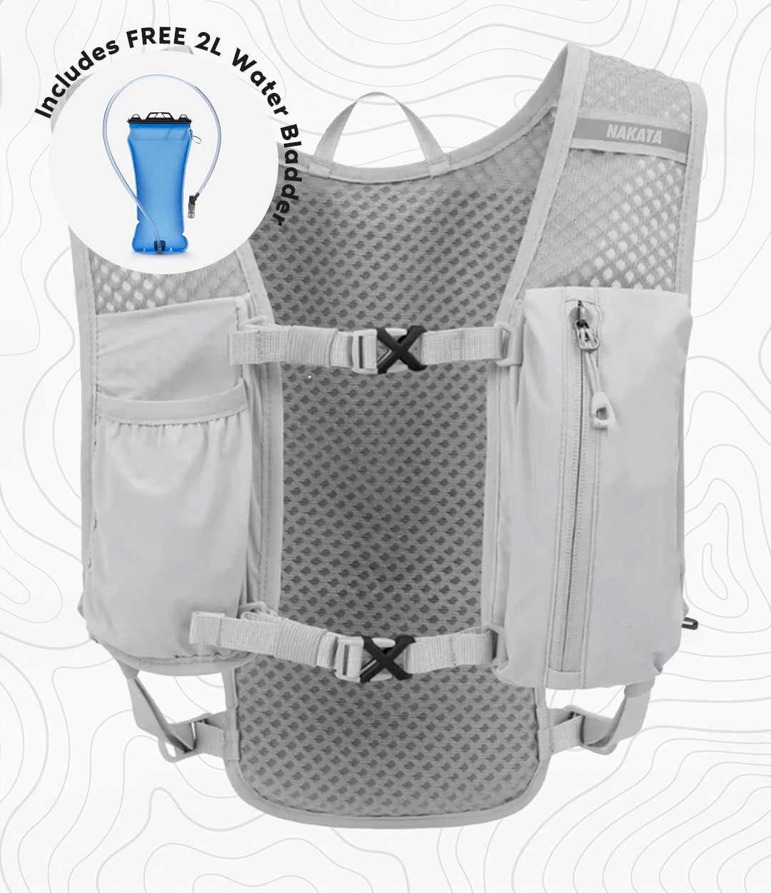 Nakata® - Running & Hiking Vest (One Size)